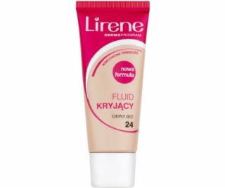 Lirene Dermo krycí fluid č. 24 Warm Beige 30 ml