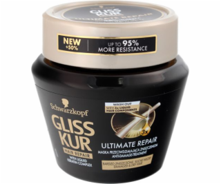 Schwarzkopf Gliss Kur Ultimate Repair Mask pro suché a ve...