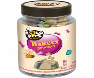 Lolo Pets Classic Cookies - Bones mix v L sklenicích - 210g