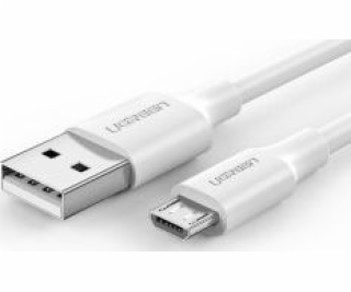 Ugreen micro USB QC 3.0 2.4A 1m USB kabel (bílý)