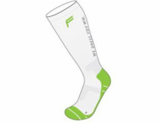 Pojistka FUSE RUNNING COMPRESSION běžecké ponožky bílé a zelené velikosti 43-46