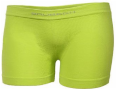 Chlapecké boxerky Brubeck Comfort Cotton Junior, limetka, velikost 104/110 (BX10530)