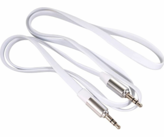 Maclean Jack 3,5 mm - Jack 3,5 mm kabel 1 m bílý (MCTV-69...