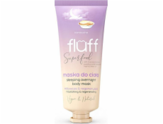 Fluff Super Food Sleeping Overnight Body Mask vyživující a regenerační tělová maska Kombucha 150ml