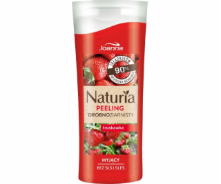 Joanna Joanna Naturia Jemnozrnný tělový peeling Jahoda 100g