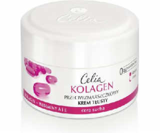 Celia Collagen Series Olejový krém proti vráskám pro such...