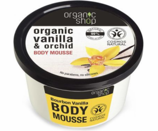 Organic Shop Bourbon Vanilla Body Mousse Tělová pěna 250ml