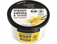 Organic Shop Bourbon Vanilla Body Mousse Tělová pěna 250ml