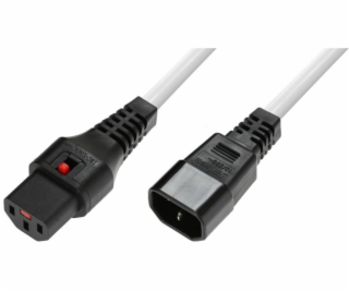 Assmann IEC LOCK napájecí kabel 3x1mm2 IEC C14/IEC C13 př...