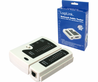 LogiLink Tester kabelů pro konektory RJ11, RJ12, RJ45 s j...