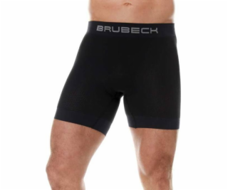 Brubeck BX11420 Pánské boxerky s cyklistickou vsadkou čer...