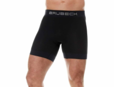 Brubeck BX11420 Pánské boxerky s cyklistickou vsadkou černé M