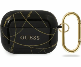 Guess Guess GUACAPTPUCHBK kryt AirPods Pro black/black Go...