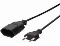 LogiLink Power prodlužovací kabel LogiLink CP124 Euro CEE 7/16 černý 3m - CP124