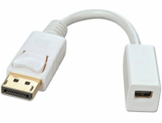 Lindy DisplayPort – DisplayPort Mini AV adaptér bílý (41060)