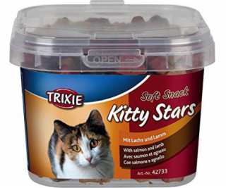 Trixie Star Cat pamlsky s lososem a jehněčím, 140 g