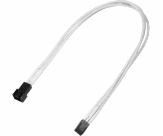 Nanoxia 3-pin Molex prodlužovací kabel 30cm, bílý (900400...