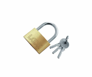 Modeco LOCK visací zámek mosazný třmen 50mm 6 ks. MN-02-150