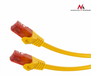 Maclean Patchcord, Cat6, 1m, žlutý (MCTV-301Y)