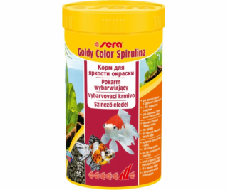 Sera Goldy Color Spirulina Nature 250 ml, granule - krmiv...