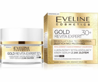 Eveline Gold Revita Expert 30+ Vyhlazující krém-sérum na ...