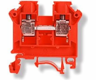 Simet 2vodičová svorkovnice 10mm2 červená ZSG1-10.0Nc (11...