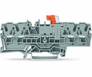 Wago odpojovací konektor 2,5 mm2 šedý (2002-1871)