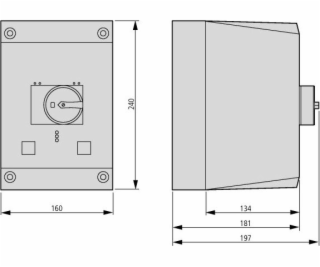 Eaton Kryt motorového spínače IP65 pro povrchovou montáž ...