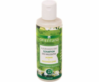 Orientana ájurvédský vlasový šampon JASMINE AND MANDLE 210ml