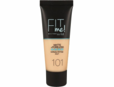 Maybelline Fit Me Matte&Poreless Mattifying face foundation 101 True Ivory 30 ml