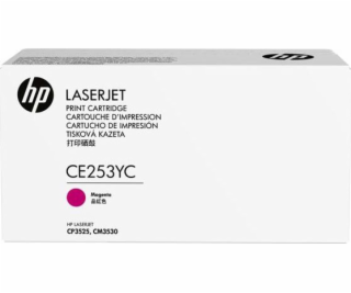 HP toner CE253YC (purpurový)