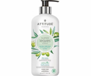 Attitude Super Leaves, mýdlo na ruce, olivové listy, 473 ml