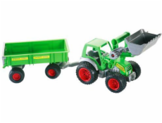 Traktorbagr Wader s přívěsem, Farmer Technic - 37770