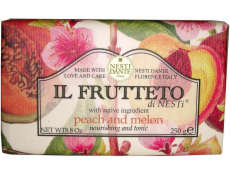 Nesti Dante Il Frutteto Peach And Melon toaletní mýdlo 250g