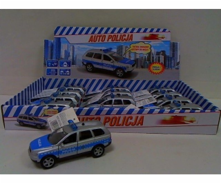 Hipo Auto Police 11cm s hlasem SW-16-11P/PL p12 cena za 1 ks