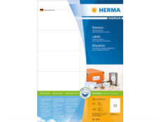 Herma Premium Labels 4281, A4, bílá, 105 x 50,8 mm, matný papír, 1000 ks (4281)