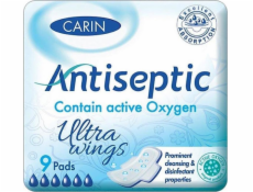 Cairn CARIN_Antiseptic Ultra Wings ultratenké hygienické vložky s křidélky 9 ks