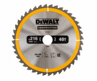 Dewalt Kotoučová pila 216x30mmx40z (DT1953-QZ)