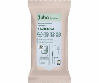 Luba LUBA_Eco Domácí přírodní čistící utěrky Koupelna 50 ks