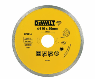 Dewalt Diamond kotouč 110x20mm průběžný pro DWC410 (DT3714)