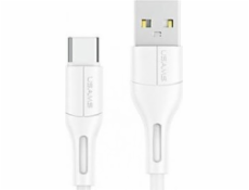 Usams USAMS USB kabel U68 USB-C 2A Fast Charge kabel 1m bílý/bílý SJ501USB02 (US-SJ501)