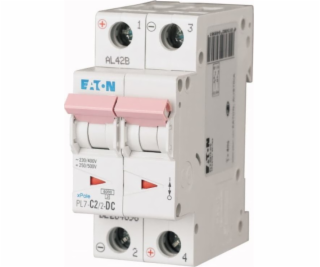 Eaton Jistič 2P C 2A 10kA DC PL7-C2/2-DC 264896