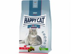 Happy Cat Indoor Bavarian Beef, suché krmivo, pro dospělé kočky žijící v domácnosti, bavorské hovězí maso, 300 g, sáček