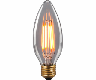 Italux Smoked E27 6W teplá Italux LED žárovka 380635