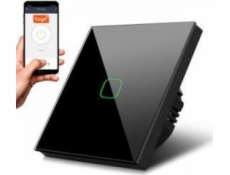 Jednodotykový spínač světel Wi-Fi SMART MCE716B Black