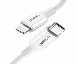 Ugreen USB-C - Lightning kabel 0,25 m Bílý (6957303867462)