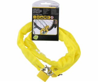 Dunlop Dunlop - Zámek na kolo proti krádeži 90 cm (žlutý)