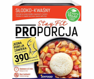 JoyFood Kuře ve sladkokyselé omáčce s rýží 300g