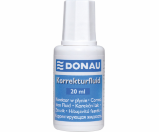 Donau DONAU tekutý korektor se štětečkem, 20 ml, blistr