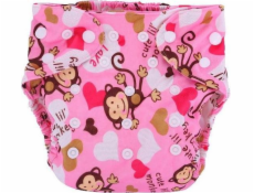 Simed Swaddle, opakovaně použitelná plenka Monkeys 3-15 kg, 1 ks.